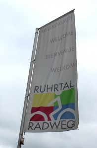 Fahne am Ruhrtalweg