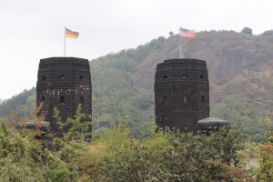 Brücke in  Remagen, Westufer