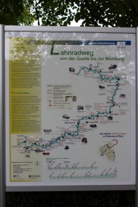 Infotafel Lahnradweg