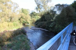 Lahnbrücke hinter Cölbe