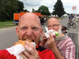 In Kiel noch ein Fischrbrötchen