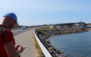 Eine der vielen Brücken: die Instöbron