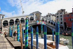 Rialto-Brücke in Venedig