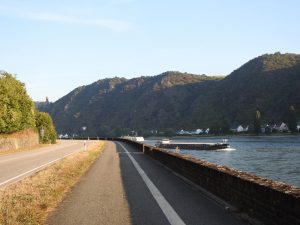 Radweg nördlich St. Goar