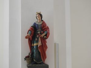 Bild von der Horber Madonna in der Stiftskirche