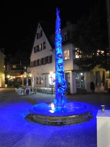 Bild vom Narrenbrunnen, Rottenburg