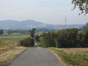 solche Wege gefallen uns - auf dem Weg nach Wurmlingen