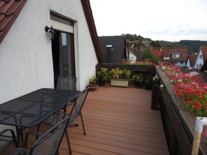 Bild vom großen Balkon