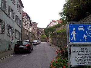 Weg zur Pfalz