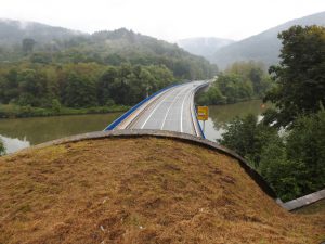 Tunnen B45 südlich Neckarschleife Ersheim