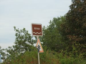 Schild Altrhein