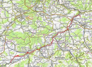 Dritter Tag - unsere Route