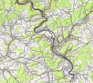 Sechster Tag - unsere Route, Teil 1