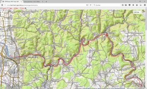 Sechster Tag - unsere Route, Teil 2