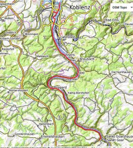 NeunterTag - unsere Route